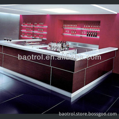 Exclusive design Fashion and Modern commercial bar counter design